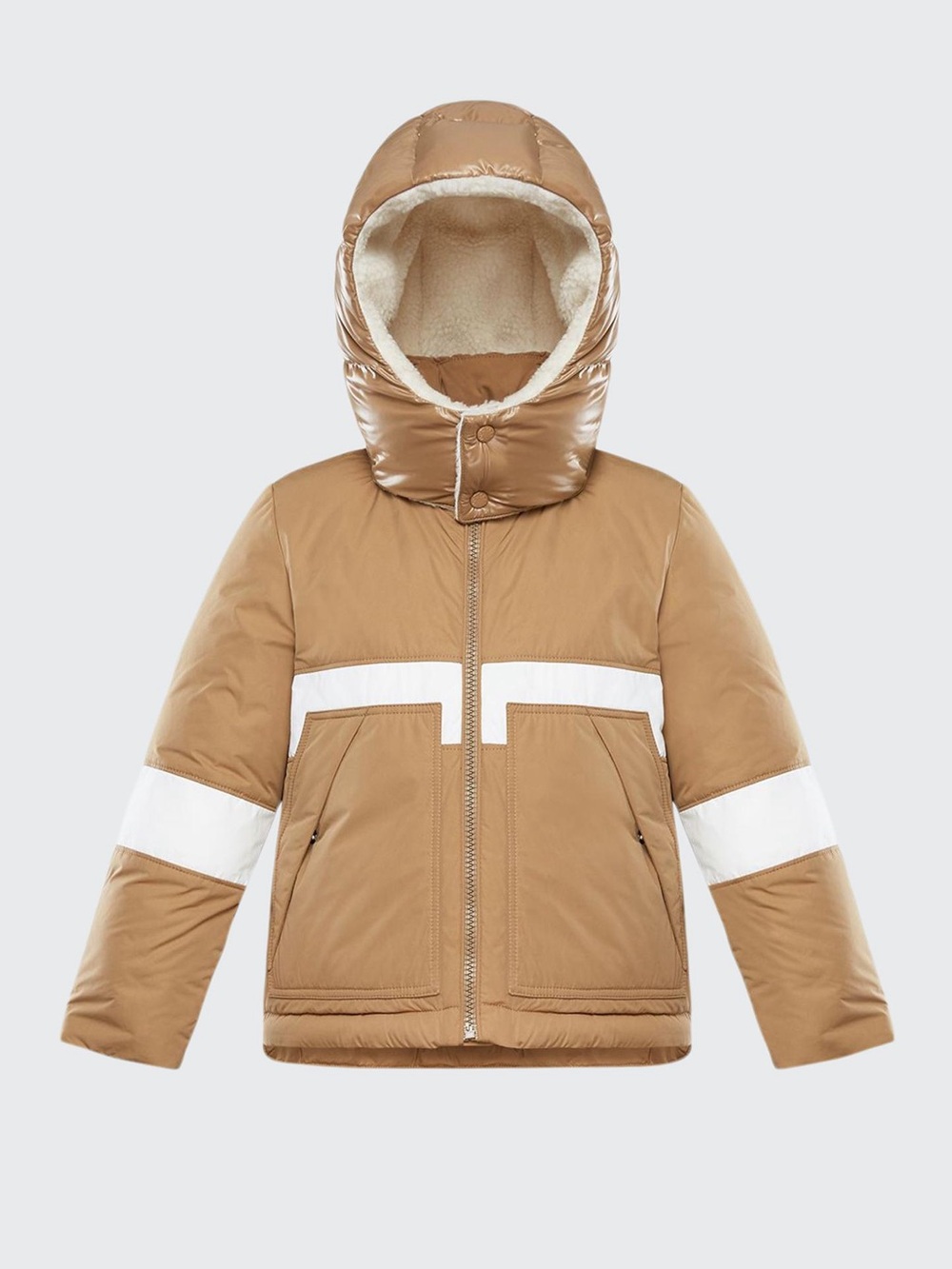 Moncler Boy's Olcay Detachable Hooded Jacket size 8